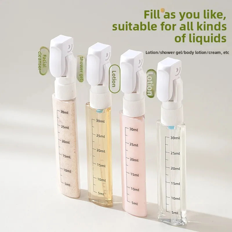 4 In 1 Refillable Travel Bottle Set