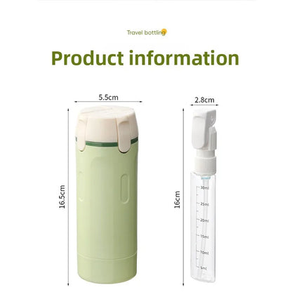 4 In 1 Refillable Travel Bottle Set